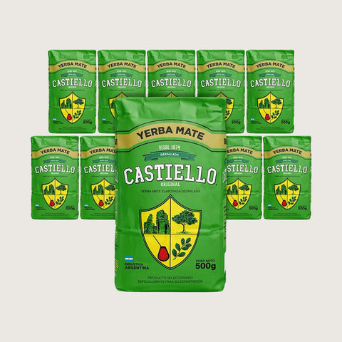 Castiello Yerba Mate Bulk Pack (10 Bags – 500g Each)