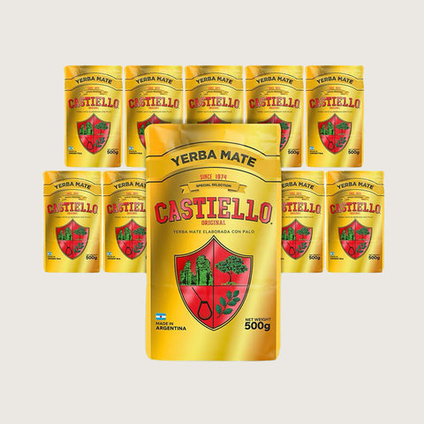 Castiello Yerba Mate Bulk Pack (10 Bags – 500g Each)